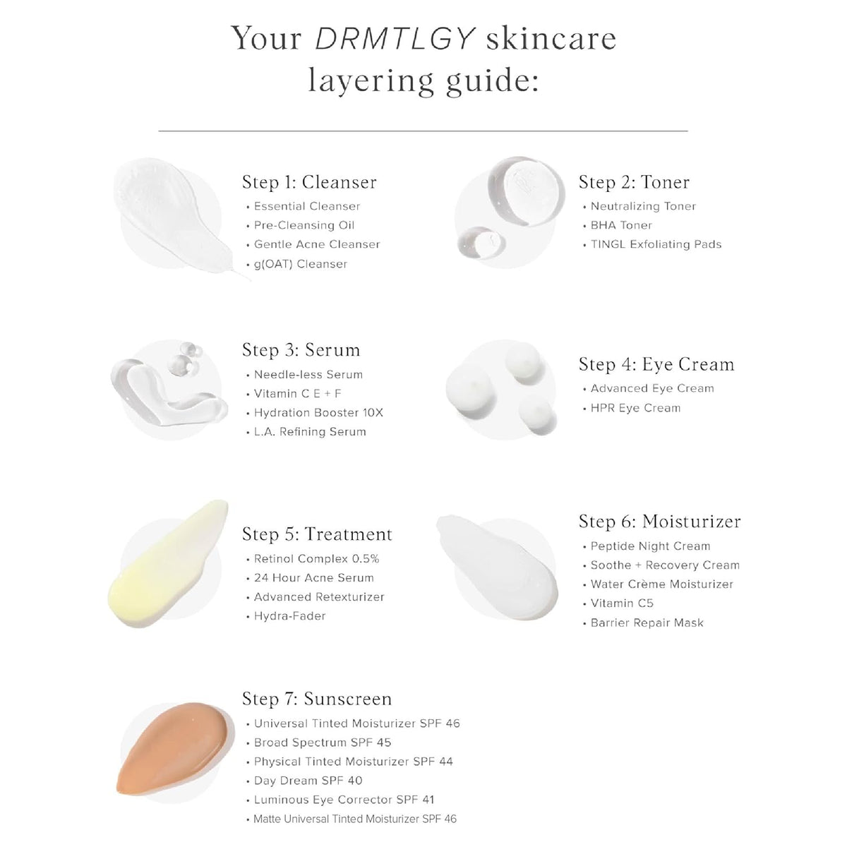 DRMTLGY Anti-Aging Clear Face Sunscreen SPF 45 – Oil-Free Zinc Oxide Sunscreen & Face Moisturizer for Sensitive & Acne-Prone Skin – Lightweight Makeup & Skin Care – FSA HSA Eligible (1.7 oz)