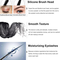 Mascara for Older Women, Black Mascara Volume and Length, Natural Mascara Makeup for Party