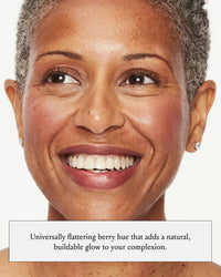 Boomstick Color ™ All-in-One Cream Blush for Cheeks, Eyes & Lips, Long Wearing, Blendable Makeup Blush Stick for Mature Skin-Color Berry
