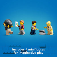 LEGO City Car Transporter Truck with Sports Cars Construction Set, 4 Vehicle Kids Toys for 7 Plus Year