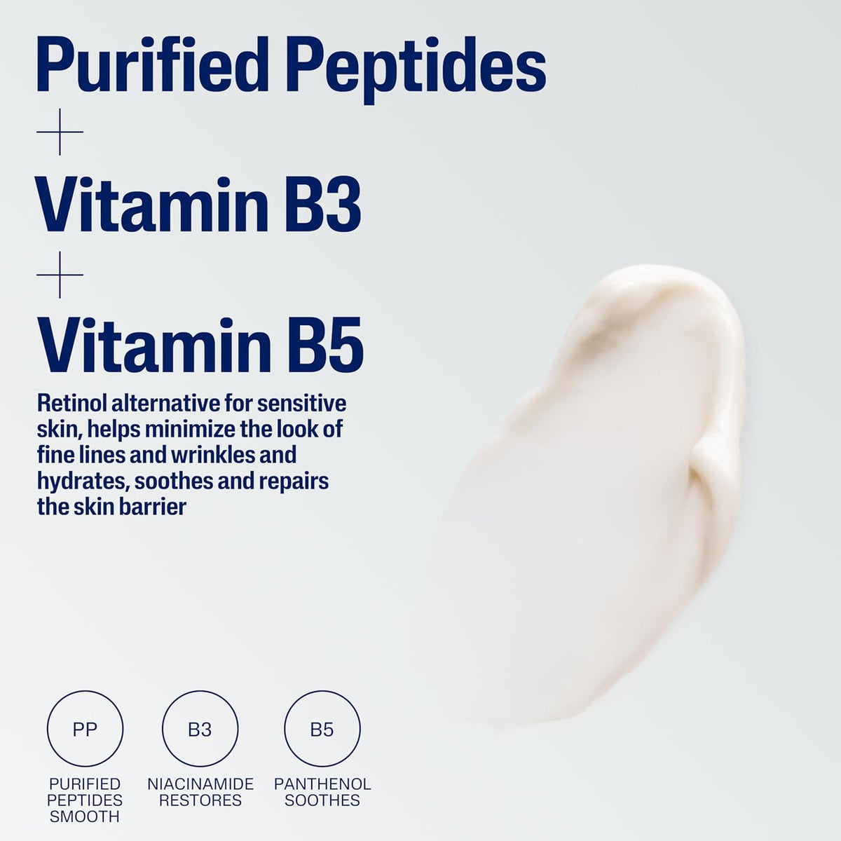 Cetaphil Healthy Renew Day Cream, SPF 30, Anti-Wrinkle, Peptides, 1.7 oz | Daily SPF 30 Sunscreen, Sensitive Skin Safe