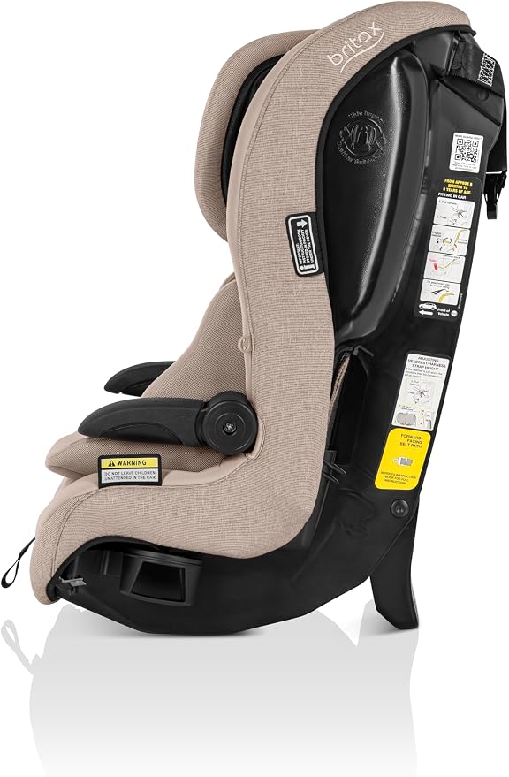 Maxi Guard Pro Style Car Seat Teak, Forward Facing, in-Built Harness, 6 Months to 8 Years, Side Impact Cushion Technology, Narrow Design, Harnessed for Longer (8055)