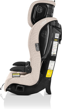 Maxi Guard Pro Style Car Seat Oat, Forward Facing, in-Built Harness, 6 Months to 8 Years, Side Impact Cushion Technology, Narrow Design, Harnessed for Longer (8056)