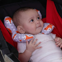 Liyic Baby Travel Pillow, Infant Head and Neck Support Pillow for Car Seat, for 0-2 Years Old Baby