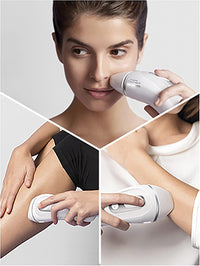 Braun IPL Silk-Expert Pro 3 PL3133, Visible Hair Removal Featuring Pouch, Gifts for Women White/Silver