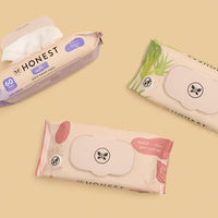 The Honest Company Nourish + Cleanse Naturally Scented Wipes | Cleansing Multi-Tasking Wipes | 99% Water, Plant Based, Hypoallergenic | Sweet Almond, 240 Count