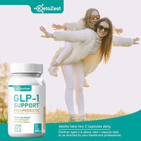 GLP-1 Support Weight Loss Supplement - Prebiotic Probiotic