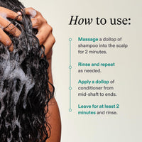 Nutrafol Shampoo and Conditioner, Cleanse and Protect Hair and Scalp, Improves Hair Volume, Strength and Texture- 8.1 Fl Oz Bottle