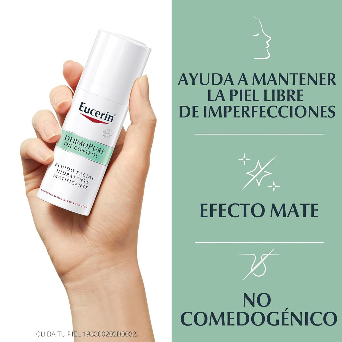 Eucerin Dermopure Oil Control Matifying And Moisturizing Fluid 50ml