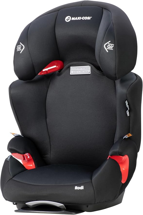 InfaSecure Versatile Folding Booster Seat, 4 to 8 Years, Black, CS6613V