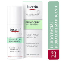 Eucerin Dermopure Oil Control Matifying And Moisturizing Fluid 50ml