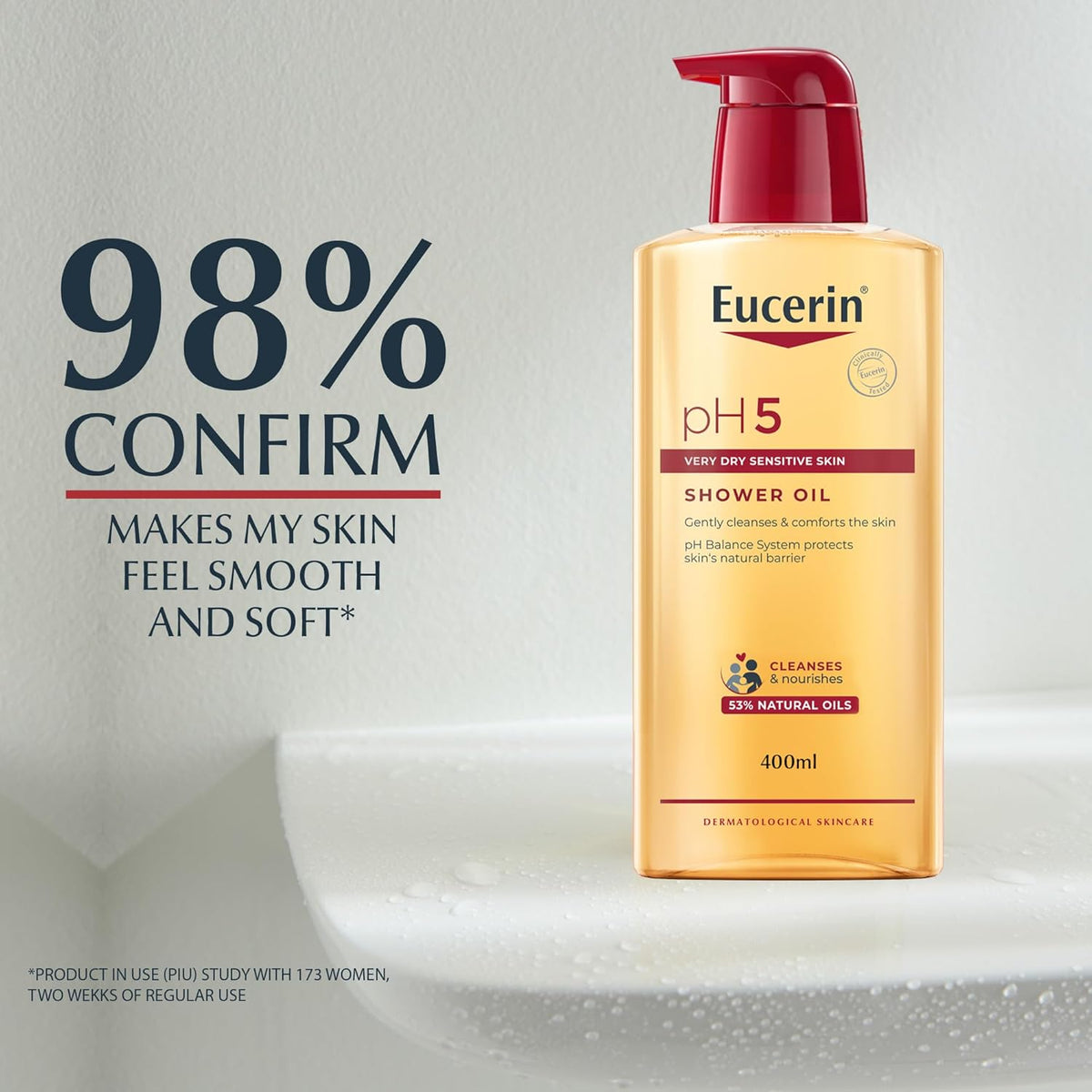 Eucerin pH5 Shower Oil 400ml