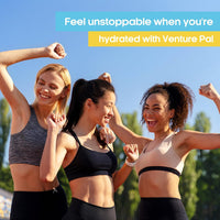 Venture Pal Sugar Free Electrolyte Powder Packets - Liquid Daily IV Drink Mix for Rapid Hydration & Party Recovery | 5 Vitamins & 7 Electrolytes| Keto Friendly | Non-GMO | Certified Vegan | 16 Sticks