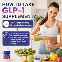 GLP-1 Supplement for Weight Loss, Appetite Control and Metabolism (60 Caps)