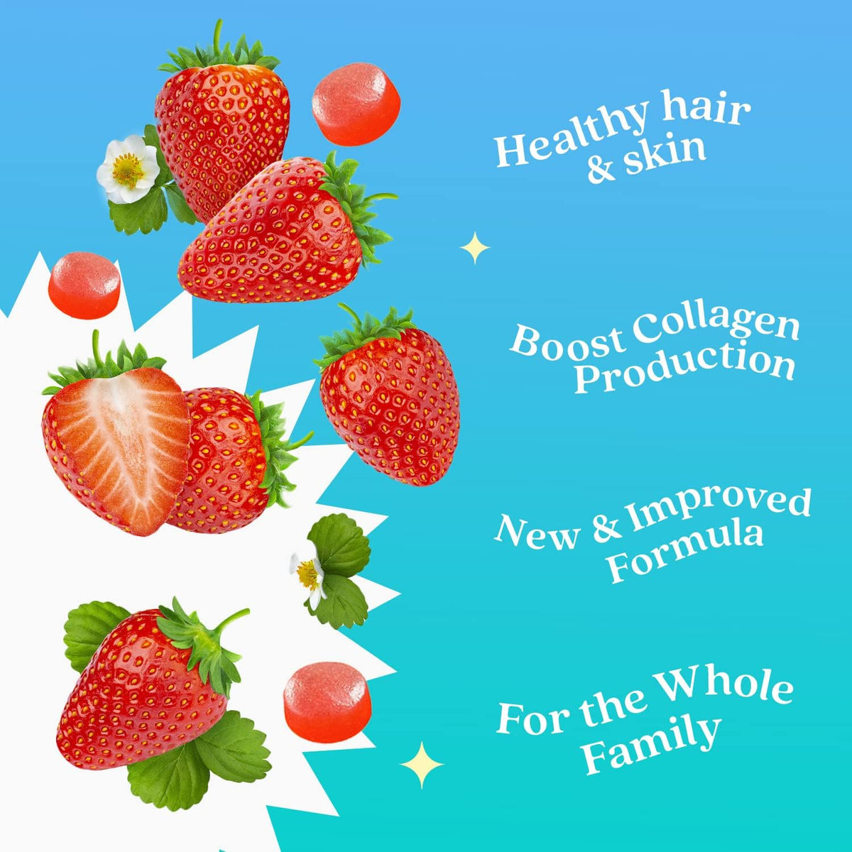 BeLive Biotin Gummies with MultiVitamins, Folate, Inositol – Supports Hair Growth, Healthy Skin & Nails – Vegan, Pectin Based – Strawberry Flavor-USA Made
