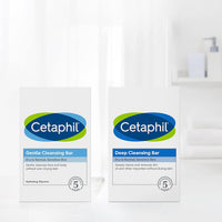 Cetaphil Gentle Cleansing Bar, 4.5 oz Bar (Pack of 6)