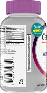 Centrum Silver Women's Multivitamin for Women 50 Plus, Multivitamin/Multimineral Supplement with Vitamin D3, B Vitamins, Non-GMO Ingredients- 200 Ct