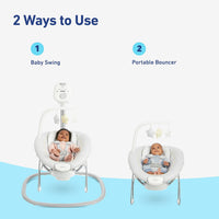 Graco® Sway2Me™ Swing with Portable Bouncer, Watson