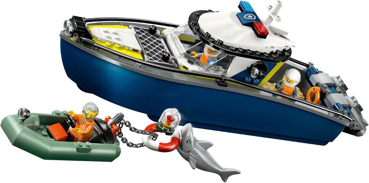 LEGO® City Police Boat Chase 60456 Toy Building Set