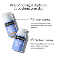 Neutrogena Collagen Bank Face Moisturizer, Daily Anti-Aging Face & Neck Collagen Cream with Bakuchiol, Face Lotion to Support Skin’s Natural Collagen for Visibly Plump Skin, 2 fl. oz