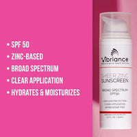 Vibriance Sheer Zinc Oxide Face Sunscreen, 1.7 fl oz