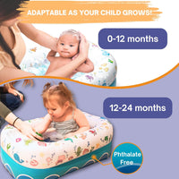Mommy's Helper | Inflatable Under The Sea Baby Bathtub, Portable Bathtub Recommended Months 6 to 24