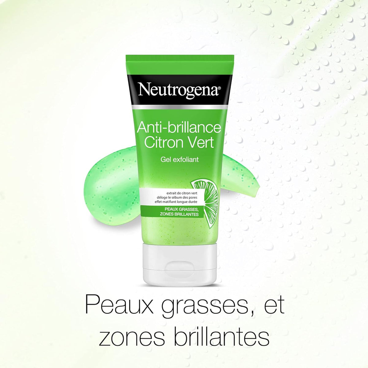 Neutrogena Visibly Clear Facial Cleansing Skin Refining Exfoliator Matte with Citrus Extracts 150ml