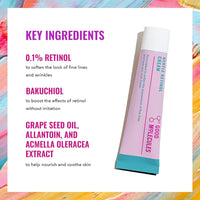 Good Molecules Gentle Retinol Cream - Night Cream with Retinol and Bakuchiol