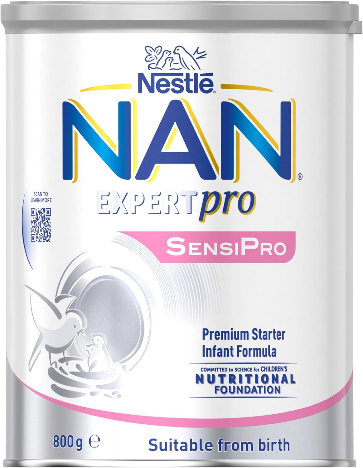 Nestlé NAN EXPERTpro SENSIpro Baby Infant Formula, From Birth to 12 Months – 800g