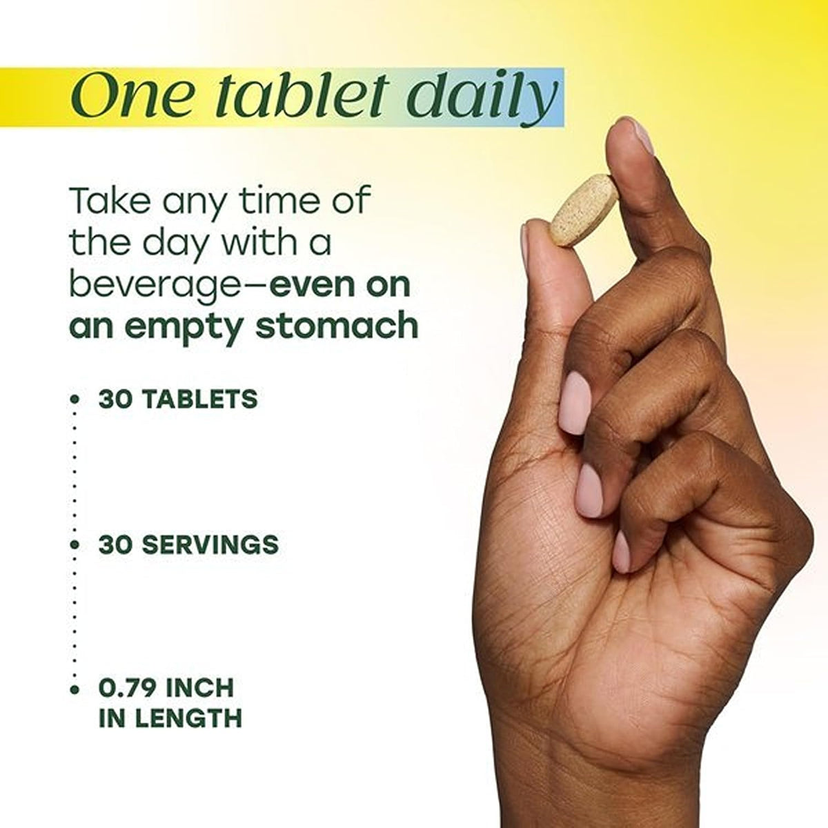 MegaFood One Daily Multivitamin for Women 40+ with 22 Nutrients, 30 Tablets | 30 Servings