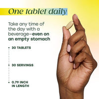 MegaFood One Daily Multivitamin for Women 40+ with 22 Nutrients, 30 Tablets | 30 Servings