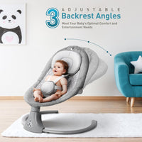 Baby Swing with Bluetooth Remote Control | Baby Swing Chair 5 Levels