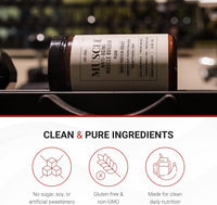 LifeCell Whey Protein – Anti-Aging Muscle Builder with Shiitake Mushroom, Collagen & Hyaluronic Acid – Chocolate, No Sugar Added, Soy-Free, Gluten-Free, 600g (18 Servings)