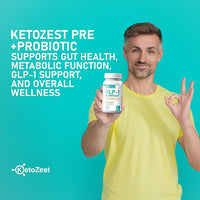 GLP-1 Support Weight Loss Supplement - Prebiotic Probiotic