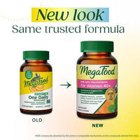 MegaFood One Daily Multivitamin for Women 40+ with 22 Nutrients, 30 Tablets | 30 Servings