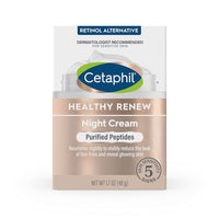 Cetaphil Healthy Renew Night Face Cream, Anti-Wrinkle, Peptides, 1.7 oz | Skin Tightening, Wrinkle Repair