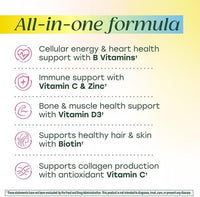 MegaFood One Daily Multivitamin for Women 40+ with 22 Nutrients, 30 Tablets | 30 Servings