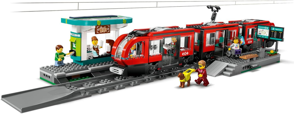 LEGO® City Downtown Tram and Station 60423  Aged 7 Plus