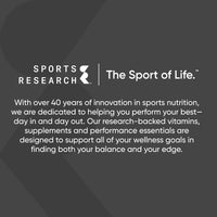 Sports Research® Biotin 10,000mcg with Organic Coconut Oil - Biotin (Vitamin B7)  120 Veggie Softgels