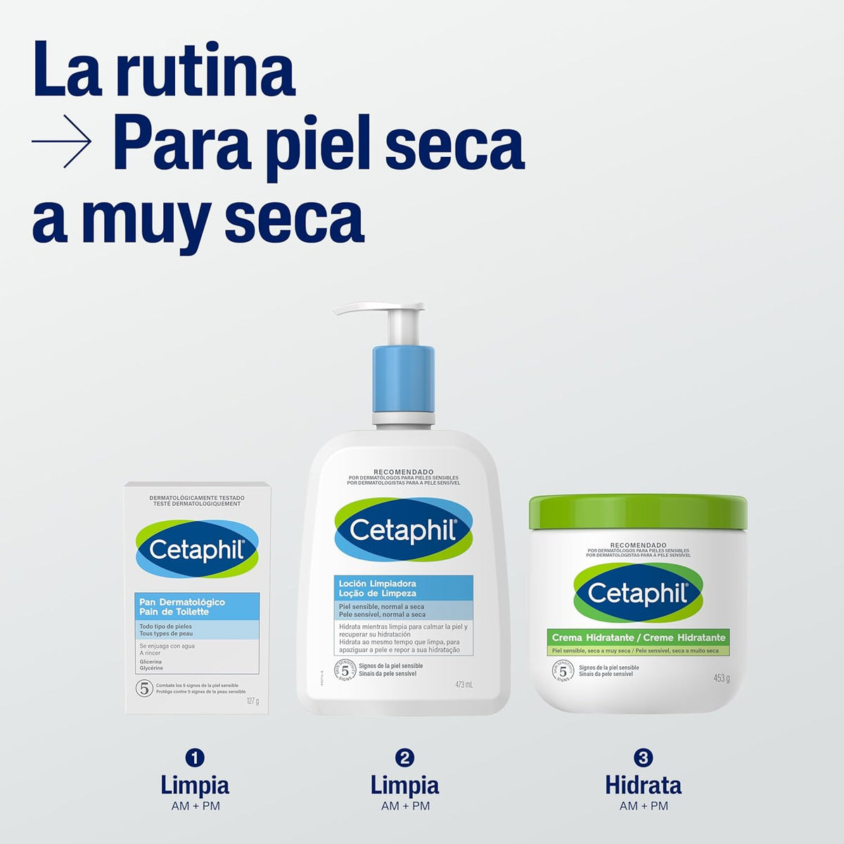 Cetaphil Face & Body Moisturizer, Hydrating Moisturizing Cream for Dry to Very Dry, Sensitive Skin, NEW 16 oz,Non-Greasy