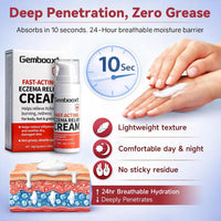 2026 Upgrade Eczema Cream【GMP Certified - Maximum 1% Hydrocortisone Strength】Eczema Relief Cream【NO.1-24H Deep Soothing】Fast-Acting Skin Recovery Tech for Rash, Redness, Inflammation & Bug Bites, 2PCS