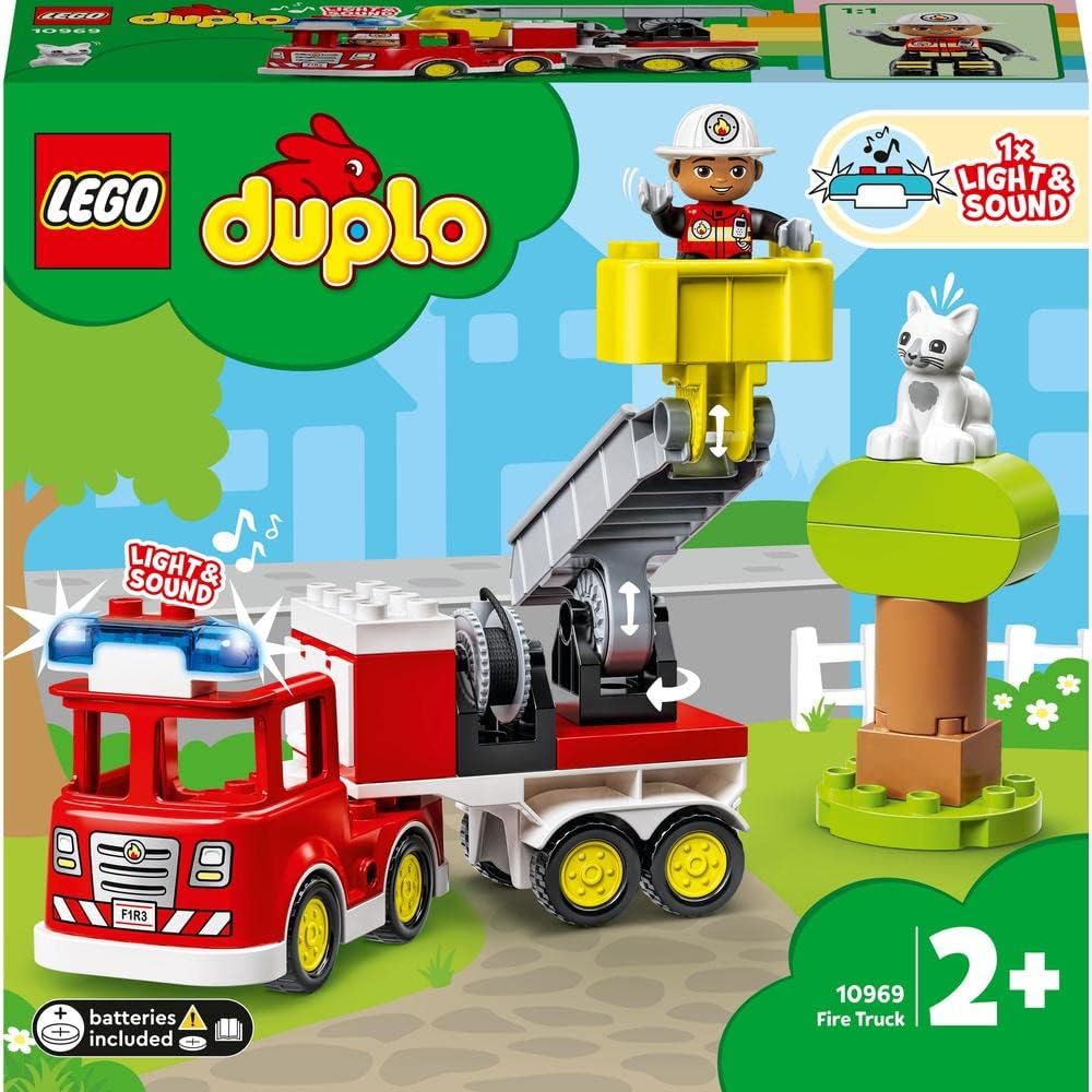 LEGO® DUPLO® Rescue Fire Engine 10969 Building Toy (21 Pieces)