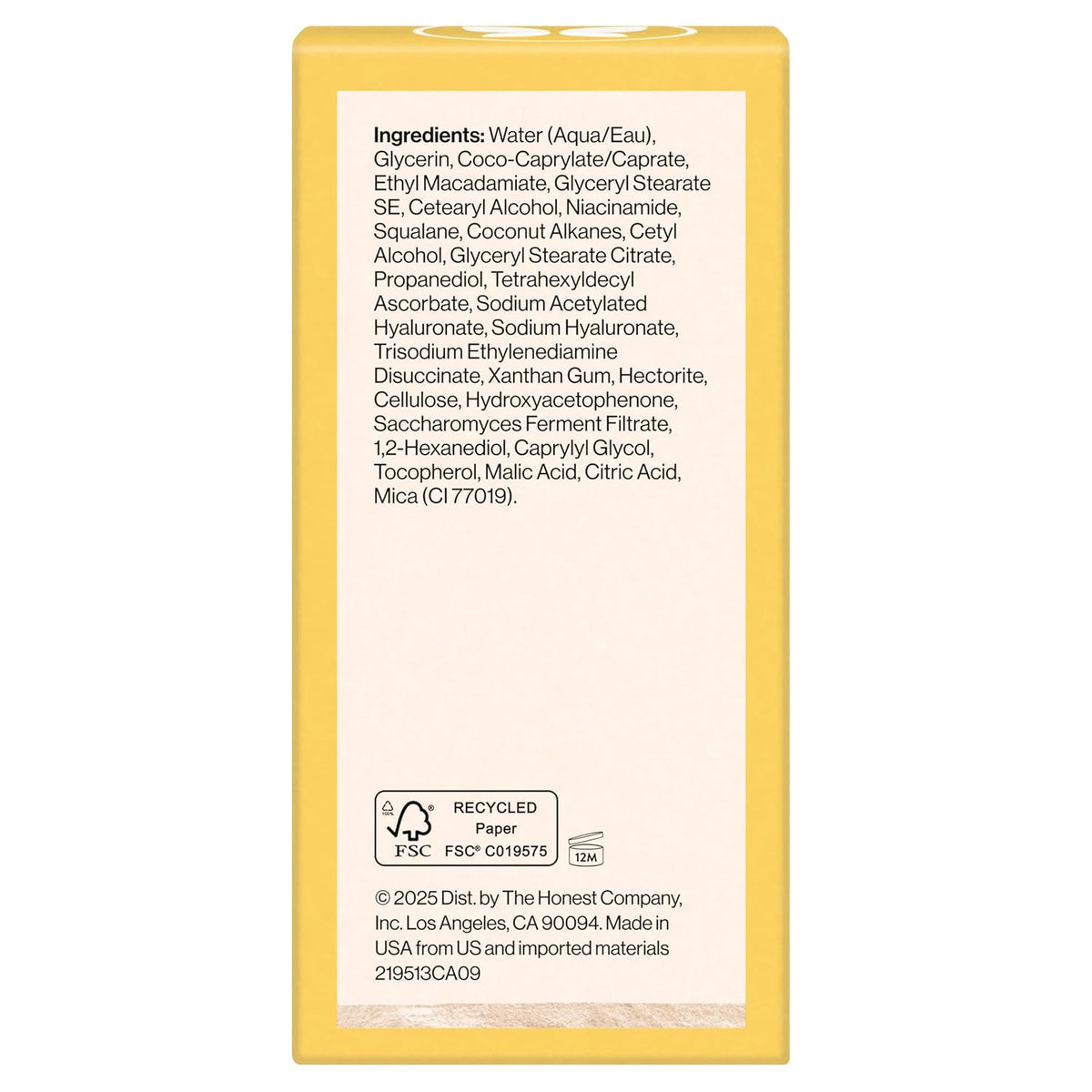 Honest Beauty Everyday Radiance Vitamin C Moisturizer | Improves Skin Tone | Vitamin C, Niacinamide, Pearl | EWG Verified, Vegan + Cruelty Free | 1.7 fl oz