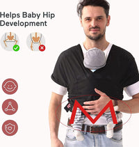 Baby Wrap Carrier Breathable Mesh Cool Summer Fabric Baby Carrier