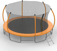 Advwin Kids Trampoline, Indoor Outdoor Rebounder w/Safety Enclosure Net