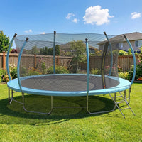 Advwin Kids Trampoline, Indoor Outdoor Rebounder w/Safety Enclosure Net