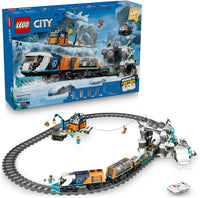 LEGO® City Explorers’ Arctic Polar Express Train 60470 Set for Fans of STEM Toys and Pretend Play Aged 7 and Up