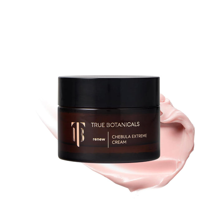 True Botanicals True Botanicals Chebula Extreme Cream | Anti-Aging Moisturizer w/Hyaluronic Acid | Treats Fine Lines & Wrinkles | Dry & Sensitive Skin | Dermatologist Tested, All Natural, Vegan | 1.7 oz | 50 ml