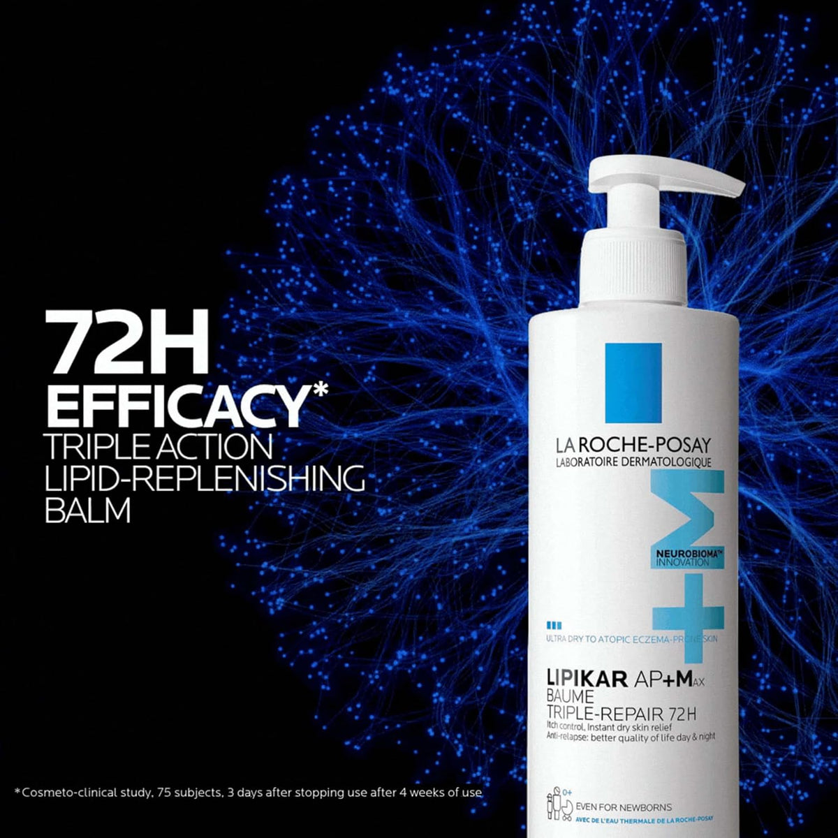 La Roche-Posay Lipikar AP+Max Baume Body Balm for Eczema-Prone Skin