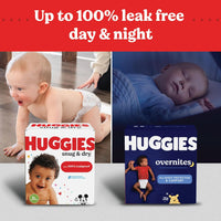 Huggies Size 8 Diapers, Snug & Dry Baby Diapers, Size 8 (46+ lbs), 38 Count